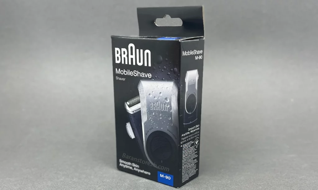 Braun mobile shaver m-90