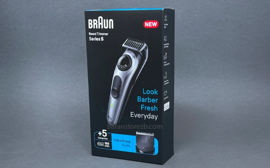 Braun Beard Trimmer 5 BT5440 With Precision Wheel