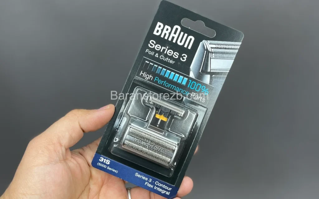 تیغ و شبکه ریش تراش براون 31S و 5000 (Series 3, Contour, Flex Integral) 1 سری یذک براون مدل 31S