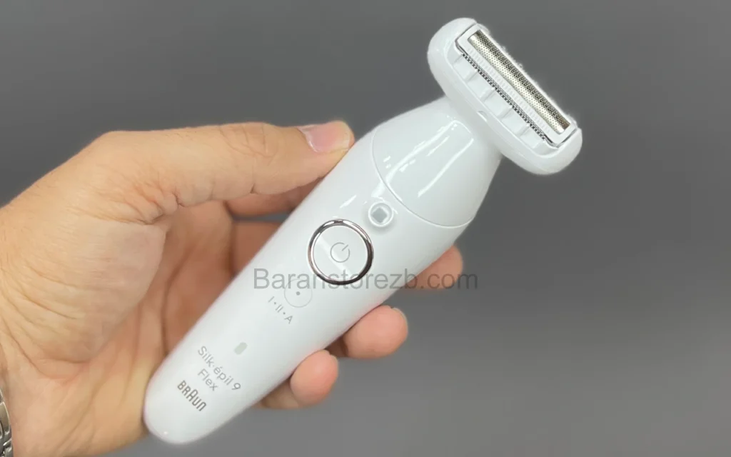 اپیلیدی براون سری 9Flex مدل SES9060 3D 6 عکس از سری شیور براون 9 فلکس