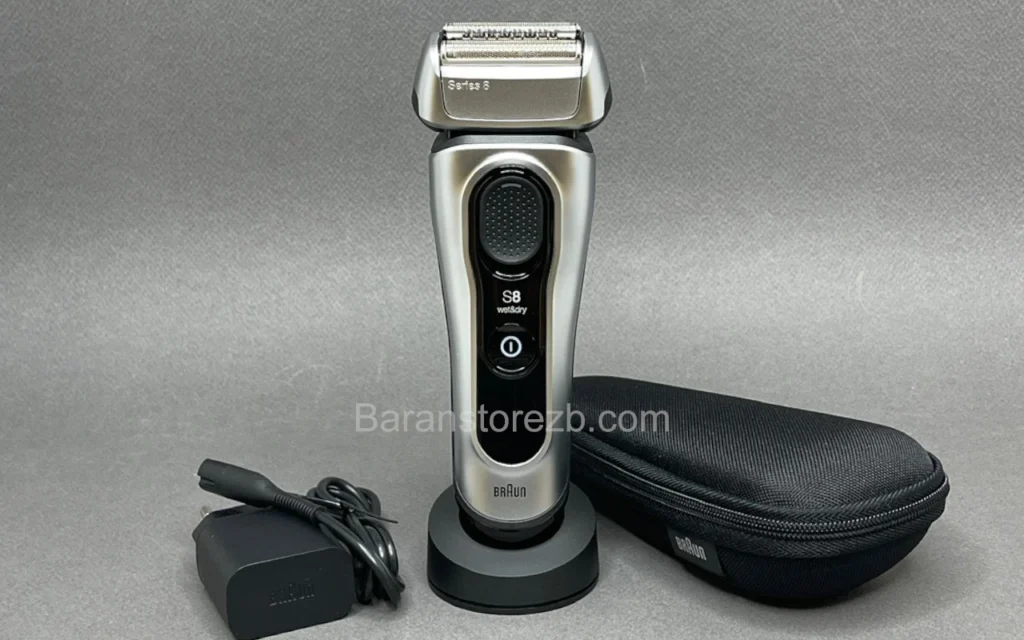 تصویر ریش تراش براون سری 8 مدل 8617s به همراه لوازم آن