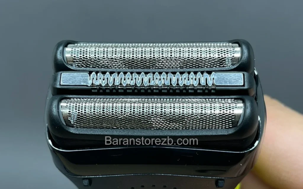 عکس از تیغه ریش تراش براون 300bt green از نمای نزدیک