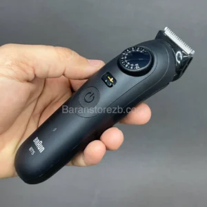 عکس از ماشین اصلاح براون مدل BT5560 در دست