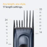 عکس از شانه های ماشین اصلاح براون HC5550